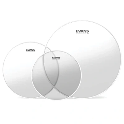 Afbeelding van Evans velSet G2, clear, Fusion, ETP G2CLR F Drumvellen set