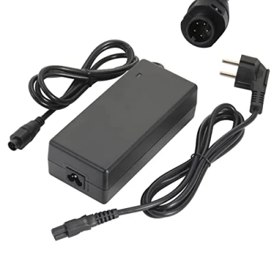 Afbeelding van HANERIDE Oplader 42 V 2 A voor Phylion met 5 pinnen (pins) Pedelec SF 03 / Wall ES 36 accu