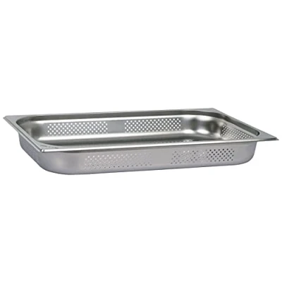Afbeelding van Saro BUDGET LINE GN bak 1/1 geperforeerd Diepte 65 mm, 53(B)x32,5(D)x6,5(H)cm