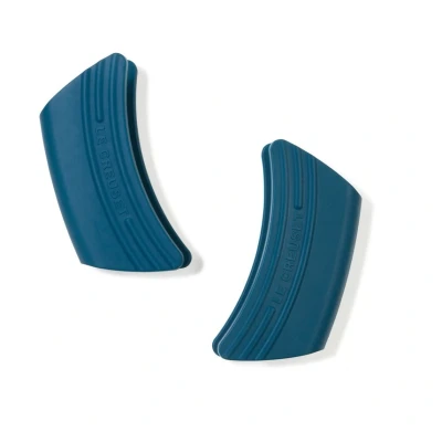 Afbeelding van Le Creuset Silicone Set Van 2 Handvatten In Deep Teal