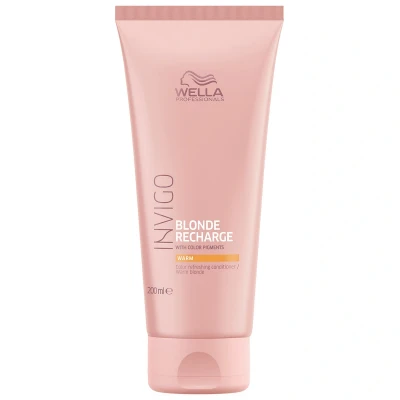 Afbeelding van Kleurherstel Conditioner voor Blond Haar Invigo Blonde Recharge Wella (200 ml)