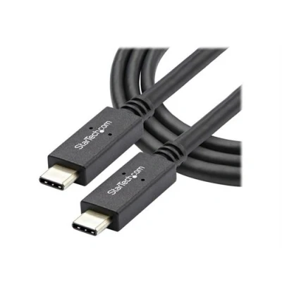 Image de StarTech.com Cable USB C vers avec Power Delivery (5A) de 1 m M/M 3.1 Gen 2 (10 Gb/s) Certifie type Câble