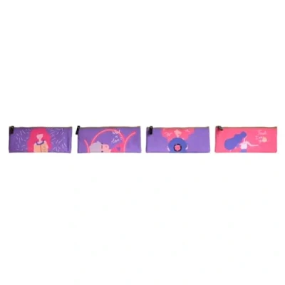 Afbeelding van Doosje DKD Home Decor Roze Lila 23 x 1 9 cm (4 Stuks)