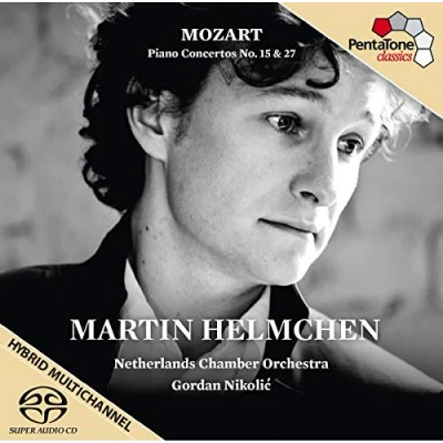 Afbeelding van Martin Helmchen, Gordan Nikolić Mozart: Piano Concertos Nos. 15 &amp; 27 (Super Audio CD)