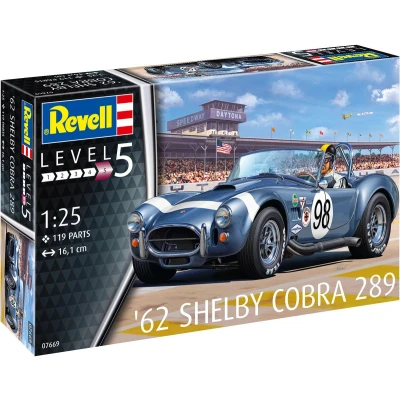 Afbeelding van Revell 07669 62 Shelby Cobra 289 Auto (bouwpakket) 1:25