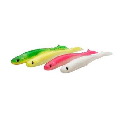 Afbeelding van Savage Gear Slender Scoop Shad &#039;Dark Water Mix&#039; 11cm (7g) (4 stuks)