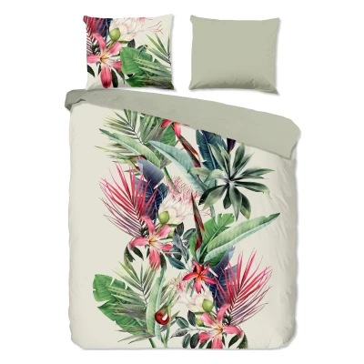 Afbeelding van Good Morning Dekbedovertrek &quot;bloemen&quot; Multi (140x200/220 cm) Katoen