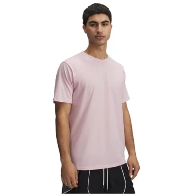 Afbeelding van Under Armour Rival Fleece Big Logo Hoodie voor heren, Roze Prime, M