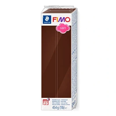 Image de FIMO SOFT Pâte à modeler, cuire, chocolat