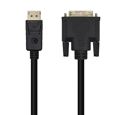 Afbeelding van AISENS A125 0463 DISPLAYPORT naar DVI, DP/M DVI/M, zwart, 3 m