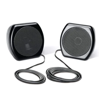 Image de Sinustec 13963 de haut parleur UB 1000, noir, set of 2