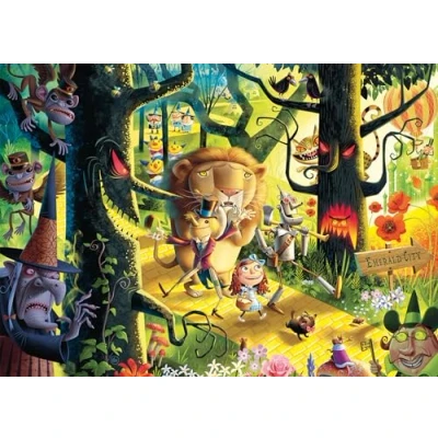 Afbeelding van Macadam: Lions, Tigers &amp; Bears, Oh My! 1000 PC Puzzle