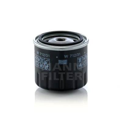 Afbeelding van MANN FILTER W 712/31 Oliefilter M 14 X 1.5 Met een terugloopbeveiligingskleppen Opschroeffilter