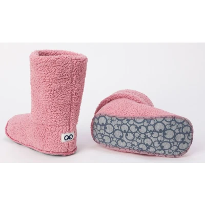Afbeelding van Pantoffels Woody Teddy Zacht Roze