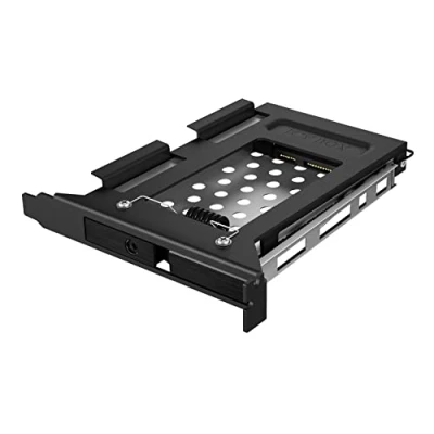 Image de Raidsonic mobole rack 2.5 pci bracket supports hdd 5 9.5mm, ib 2207sts (supports 9.5mm easy swap,black color)