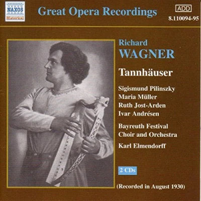 Afbeelding van Bayreuth Festival Choir And Orchestra, Karl Elmendorff Wagner: Tannhäuser (2 CD)