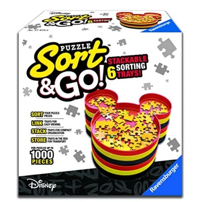 Afbeelding van Sorteerbakjes puzzel Mickey Mouse 6 stukjes Ravensburger