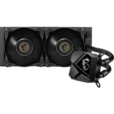 Afbeelding van MSI MAG Coreliquid P240 AIO LGA 1700 Ready CPU koeler 240 mm dubbele PWM ventilatoren 120