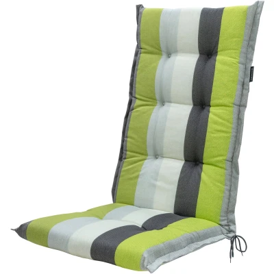 Afbeelding van Madison Tuinstoelkussen hoge rug 50x123 cm Victoria green