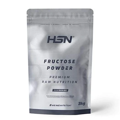 Afbeelding van Fructose van HSN Koolhydraat met lage glycemische index sportief gebruik ideaal voor recepten als zoetstof geschikt veganisten, lactosevrij, poeder, smaakloos, 3 kg