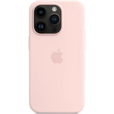 Afbeelding van Apple Magsafe Siliconen Back Cover Roze iPhone 14 Pro