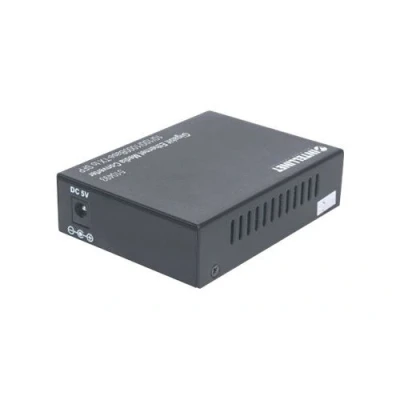 Image de Intellinet 510493 1000mbit s multi modesingle mode noir convertisseur de support réseau