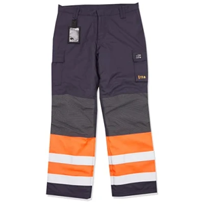 Afbeelding van Blaklader Multinorm winterwerkbroek 1869 1513 Marineblauw/Oranje C50
