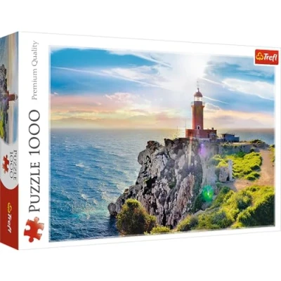 Afbeelding van Trefl Vuurtoren Griekenland puzzel 1000 stukjes