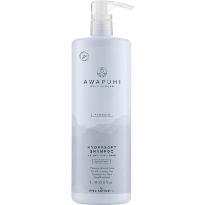Afbeelding van Paul Mitchell Shampoo Awapuhi Wild Ginger 1000 ml Beschadigd haar Droog Dik/weerbarstig Kroes zonder parabenen