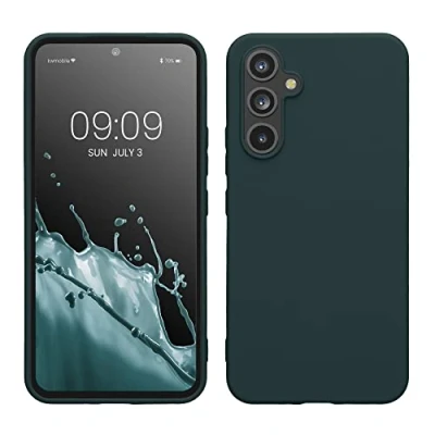 Afbeelding van kwmobile telefoonhoesje geschikt voor Samsung Galaxy A54 5G Hoesje smartphone Back cover in leisteen