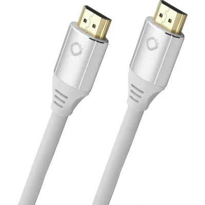Afbeelding van Oehlbach D1C92490 HDMI kabel Aansluitkabel A stekker, stekker 1.50 m Wit 8K UHD