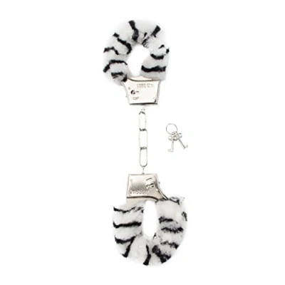 Afbeelding van Furry Zebra handboeien