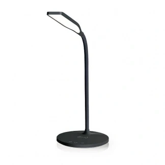 Afbeelding van Tafellamp Nedis (Draadloze Qi oplader, LED, Dimbaar, Touchbediening, 2700 6500K, Zwart)