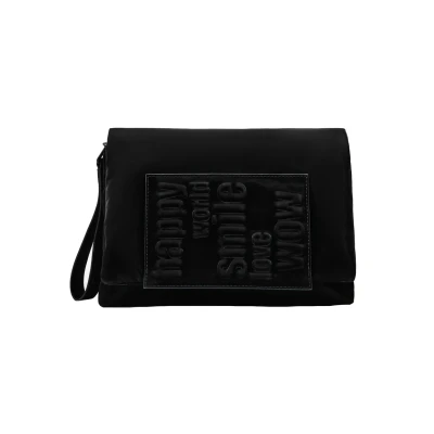 Afbeelding van Desigual Tasche Mensajes Dortmund FLAP Schoudertas, Dames, Maat: One Size, Schwarz