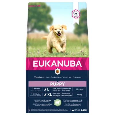 Afbeelding van Eukanuba Puppy/Junior Large Breed Lam&amp;Rijst Hondenvoer 2.5 kg