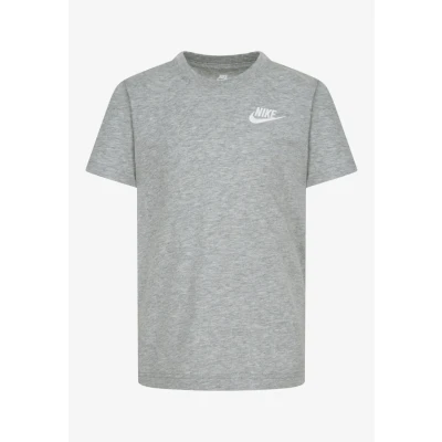 Afbeelding van Nike Sportswear Futura TEE Unisex Tshirt basic voor kinderen, Maat: 92/98, Dark grey heather