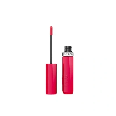 Afbeelding van L&#039;Oréal Paris Infaillible Laque Resistance 250 Pink Oulala Lippenstift Lak glans finish Tot 16 uur* langhoudend 1 ST