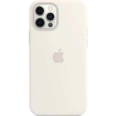 Afbeelding van Apple Siliconenhoesje met MagSafe voor iPhone 12 Pro Max Wit
