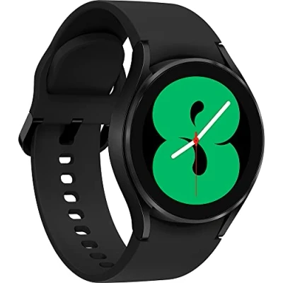 Afbeelding van Samsung SM R860NZKAXEF, Galaxy Watch4 Bluetooth, 40 mm, zwart, smartwatch, gezondheidsmonitoring, welzijn, sport, BMI, ECG, lange gebruiksduur batterij, Engelse versie