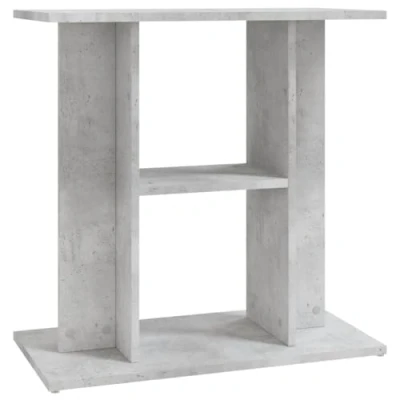 Afbeelding van vidaXL Aquariumstandaard 60x30x60 cm bewerkt hout betongrijs