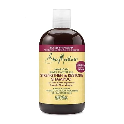 Afbeelding van Shea Moisture Jamaican Black Castor Oil Strengthen, Grow &amp; Restore Shampoo 384 ml