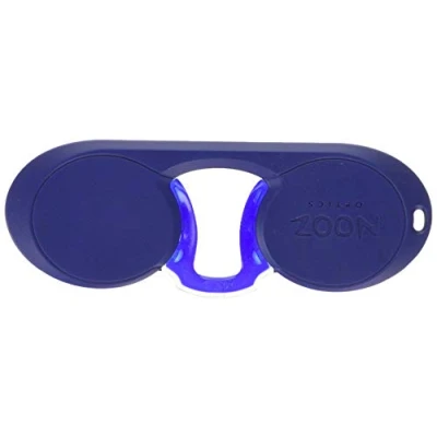 Afbeelding van Nooz Optics Armloze Leesbril Kleur Oranje Vergrotingssterkte +1.5 Ovale Vorm Vergrotende Lezers voor Mannen en Vrouwen Originele Collectie