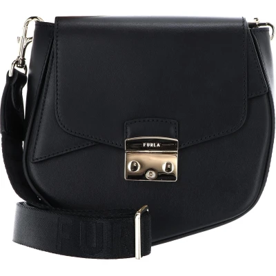 Afbeelding van Furla Metropolis Prisma MINI Crossbo Schoudertas, Dames, Maat: One Size, Nero