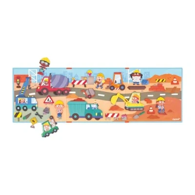 Image de Jeu éducatif Janod Magnéti&#039;stories Le Chantier