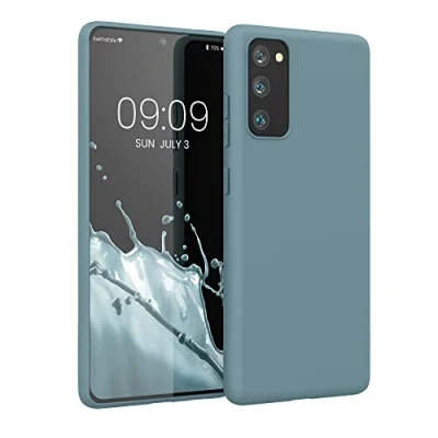 Afbeelding van kwmobile telefoonhoesje geschikt voor Samsung Galaxy S20 FE Hoesje smartphone Back cover in Arctische nacht