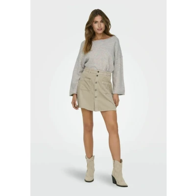 Afbeelding van Rok 15220695 jdy beige