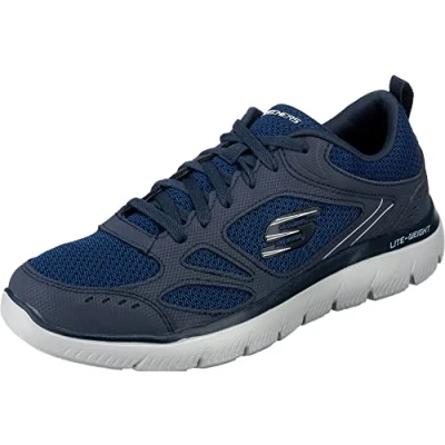 Afbeelding van Skechers SPORT MENS SUMMITS SOUTH RIM Sneakers Heren 52812 NVY Blauw