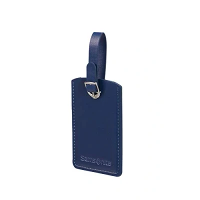Afbeelding van Samsonite Accessoires Rectangle Luggage Tag X2 midnight blue