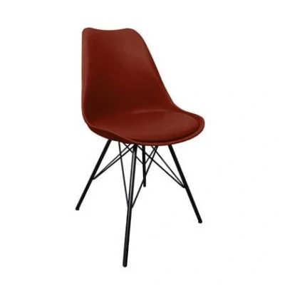 Afbeelding van Kick kuipstoel Metal Luuk Rood