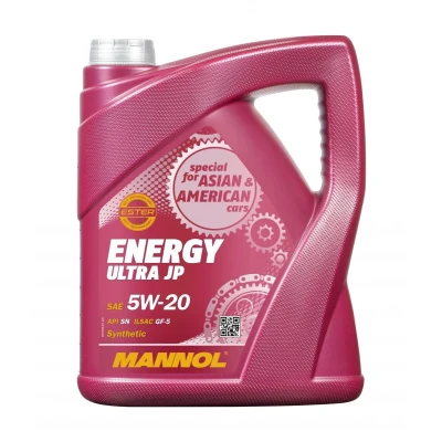 Afbeelding van Mannol Energy Ultra Jp 5W 20 5L Motorolie MN7906 5 FORD: C Max 2, FOCUS 3 Turnier, Mondeo 5, MITSUBISHI: ASX Off Road, Lancer 8 Limousine, COLT 6